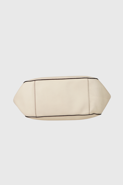 MAX MARA Hobo Tasche creme