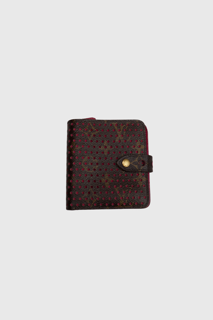 LOUIS VUITTON Compact Perforated Zip Wallet