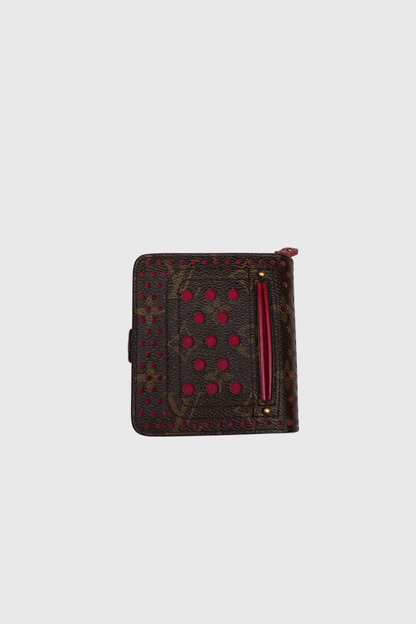 LOUIS VUITTON Compact Perforated Zip Wallet