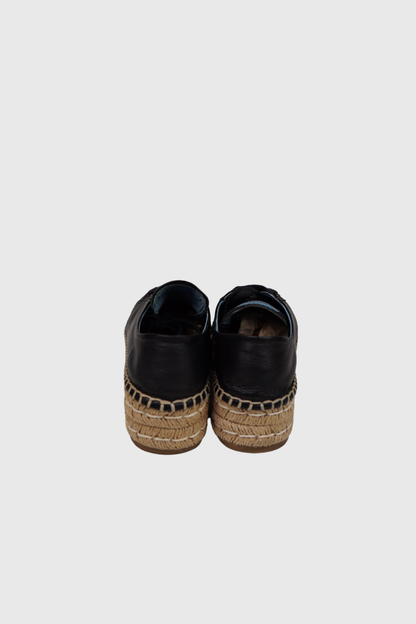 PRADA Double Platform Espadrilles | 38