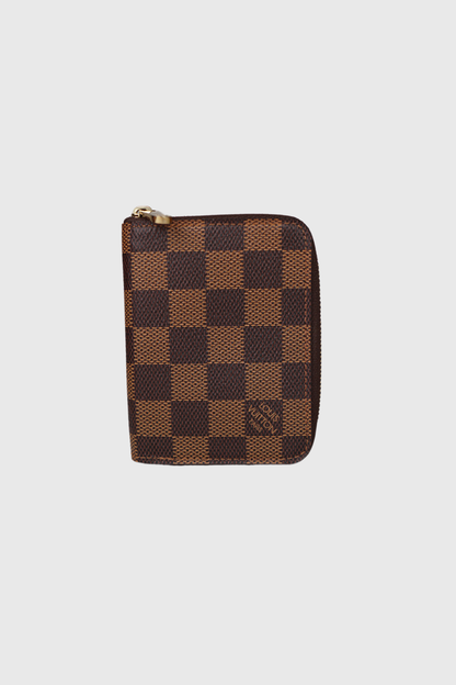 LOUIS VUITTON Zippy Coin Purse Damier Ebene