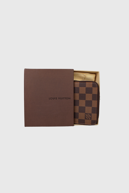 LOUIS VUITTON Zippy Coin Purse Damier Ebene