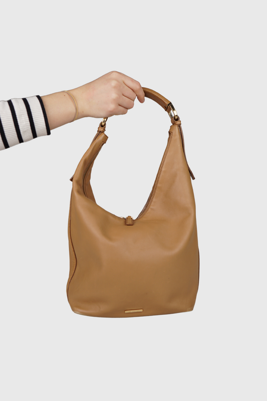 GUCCI Sherry Line Hobo beige