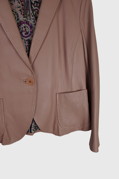 ETRO Lederblazer rosa | 38