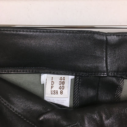 BRUNELLO CUCINELLI Lederhose schwarz | 38