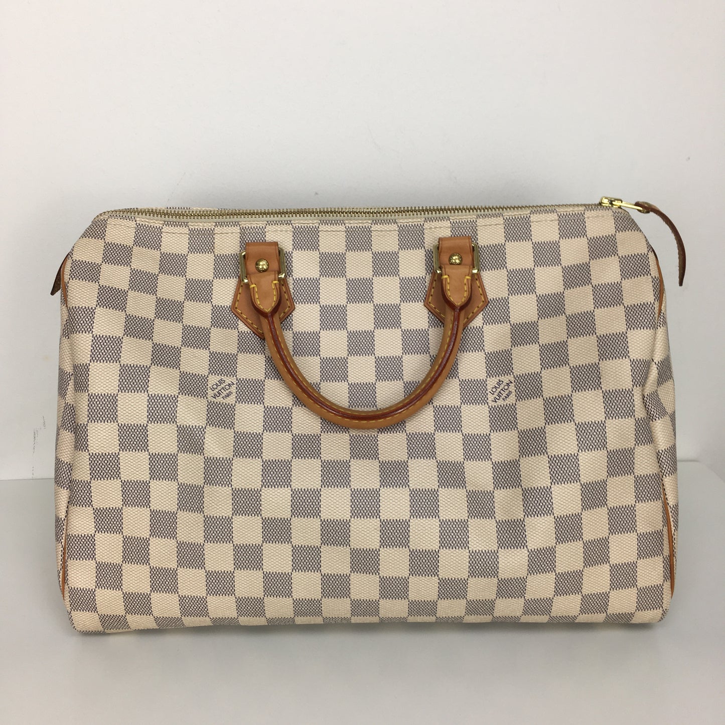 LOUIS VUITTON Speedy 35 Damier Azur