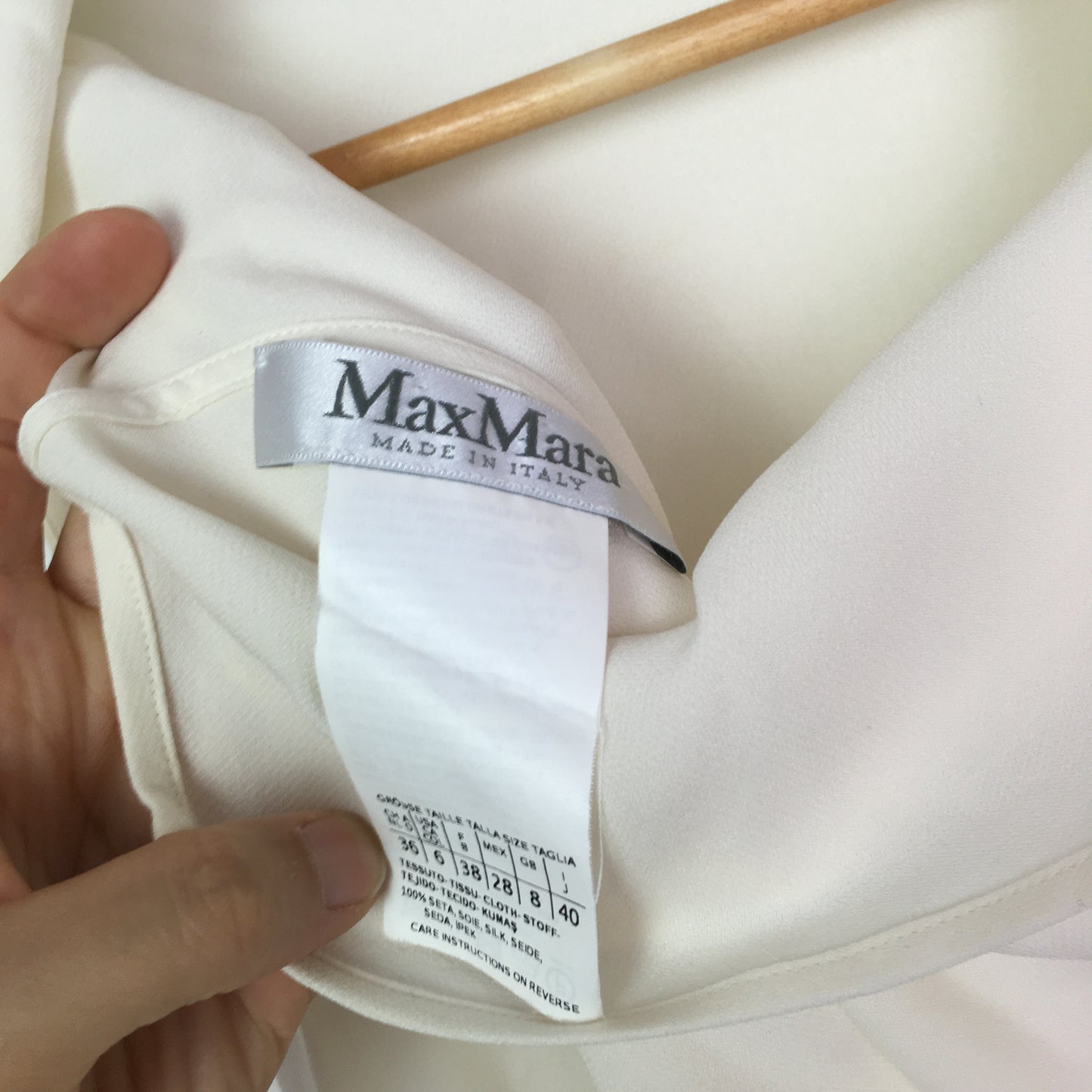 MAX MARA Bluse Seide | 36