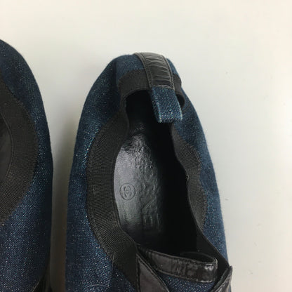 CHANEL Denim Ballerinas | 39